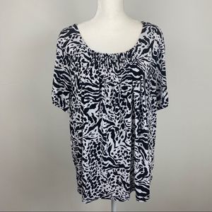 Moonlight Bay pull on blouse.